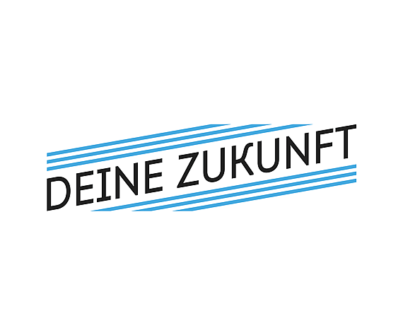 Bild mit der Aufschrift: Deine Zukunft